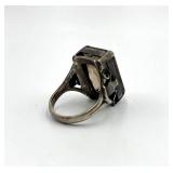 Sterling Silver Smoky Quartz Ring