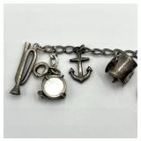 Sterling Silver Charm Bracelet