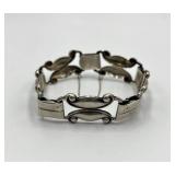 DaneCraft Sterling Scroll Link Bracelet