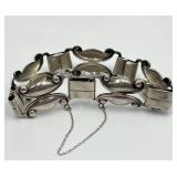 DaneCraft Sterling Scroll Link Bracelet