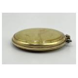 Lord Elgin Pocket Watch 14K Gold-Filled Case Roman Dial