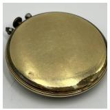 Lord Elgin Pocket Watch 14K Gold-Filled Case Roman Dial
