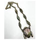 Taxco Mexican Sterling Abalone Necklace