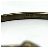 Gold Bangle Bracelet