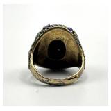 Chinese Silver Carved Tiger