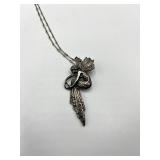 Sterling Silver Fairy Pendant Necklace