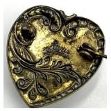 Krementz Purple Heart Brooch