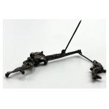 Vintage Silver Boy Fishing Pin