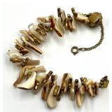 Miriam Haskell Agate Bracelet