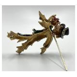 Scarecrow Brooch Pin
