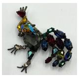 Schreiner Rooster Brooch Pin