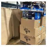 PALLET OF HART Electric Lawn Mowers