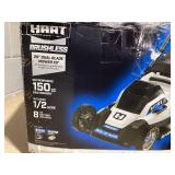HART 40V 20" Brushless Self-Propelled Dual Blade Electric Lawn Mower Kit (1) 4Ah Battery (1) Charger
