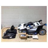 HART 40V 20" Self-Propelled Dual Blade Mower Kit (1) 8Ah Battery (1) Charger (Used)