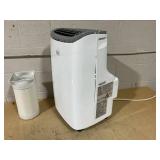 BLACK+DECKER 8,000 BTU Portable Air Conditioner up to 350 Sq. with Remote Control, White Model: BPACT08WT (Transit Damage, See Photos)