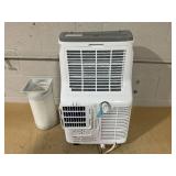 BLACK+DECKER 8,000 BTU Portable Air Conditioner up to 350 Sq. with Remote Control, White Model: BPACT08WT (Transit Damage, See Photos)