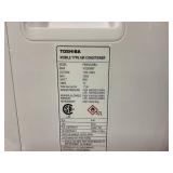 Toshiba 8,000 (DOE) BTU Portable Air Conditioner Cools 350 sq. ft. with Dehumidifier and Remote Control in White Model # PX0812CWRU