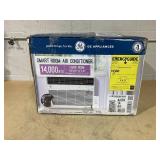GE 14,000 BTU 115V Window Air Conditioner Cools 700 Sq. Ft. with SMART technology, ENERGY STAR and Remote in White Model # AHTK14AAQ1 (Minor Transit Damage, See Photos)