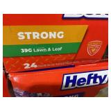 LOT OF 6 Hefty Trash Bags