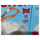 LOT OF 4 up&up Tall Kitchen Trash Bags