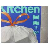 LOT OF 4 up&up Tall Kitchen Trash Bags