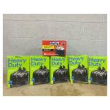 LOT OF 6 up&up & Hefty Contractor Trash Bags