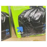 LOT OF 6 up&up & Hefty Contractor Trash Bags