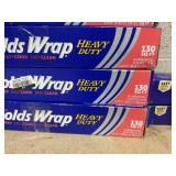 LOT OF 7 Reynolds Wrap Aluminum Wrap