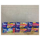LOT OF 6 Ziploc Storage Bags
