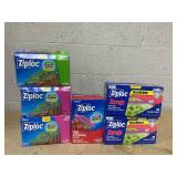 LOT OF 6 Ziploc Bags