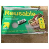 LOT OF 5 up&up Reusable Bags