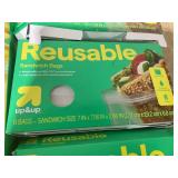 LOT OF 5 up&up Reusable Bags