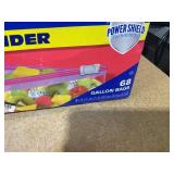 LOT OF 6 Ziploc Sotrage Bags