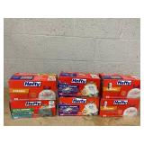 LOT OF 6 Hefty Trash Bags