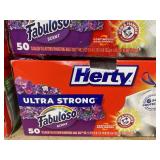 LOT OF 6 Hefty Trash Bags