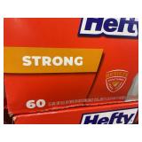 LOT OF 6 Hefty Trash Bags