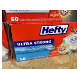 LOT OF 6 Hefty Trash Bags