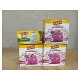 LOT OF 4 Glad Trash Bags