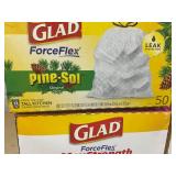 LOT OF 4 Glad Trash Bags