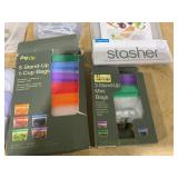 LOT OF 8 Reusable Bags