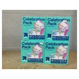 LOT OF 4 up&up Celebration Packs (97 Pieces Each Box)