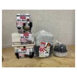 LOT OF 5 Goodcook Meal Prep Containers (Minor Cracks, See Photos)