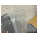 LOT OF 7 Goodcook Meal Containers (1 Container Cracked)