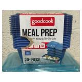 LOT OF 4 Goodcook Meal Containers (1 Container Cracked)