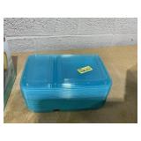 LOT OF 4 Goodcook Meal Containers (1 Container Cracked)