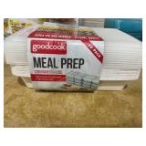 LOT OF 4 Goodcook Meal Containers (1 Container Cracked)