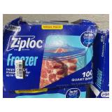 LOT OF 5 Ziploc Freezer Bags