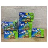 LOT OF 6 Ziploc Sandwich Bags