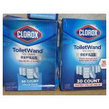 LOT OF 5 Clorox ToiletWand Refills