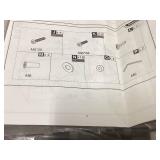 Outsunny 113 Gallon Rattan Deck Box, Waterproof Outdoor Storage Container, Dark Gray - Ideal for Patio Furniture Cushions, Pool Toys & Garden Tools (Missing Hardware)